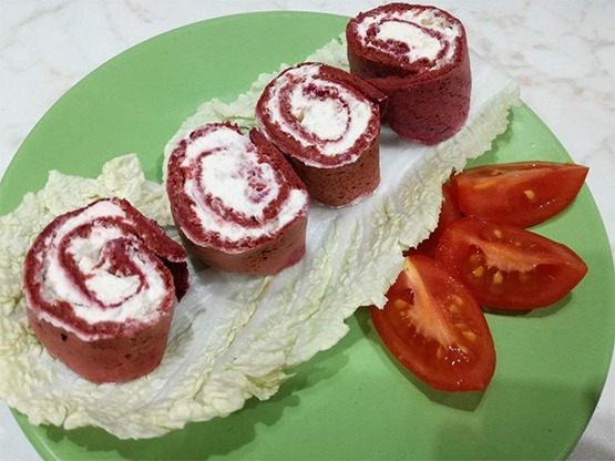 Low carb keto palačinky z řepy na slano